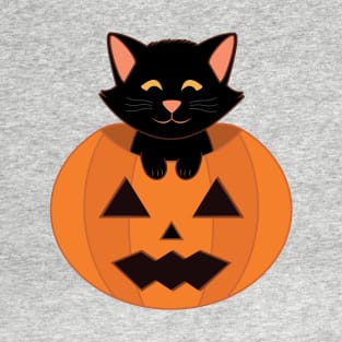 pumpkin kitty 2 T-Shirt